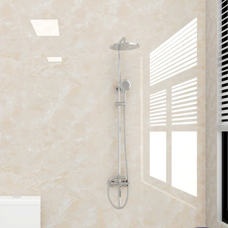 80CM X 10M Wallpaper for Walls In Rolls Toilet Wall Waterproof Self-adhesive Stickers Bathroom Renovation Marble Wall Stickers