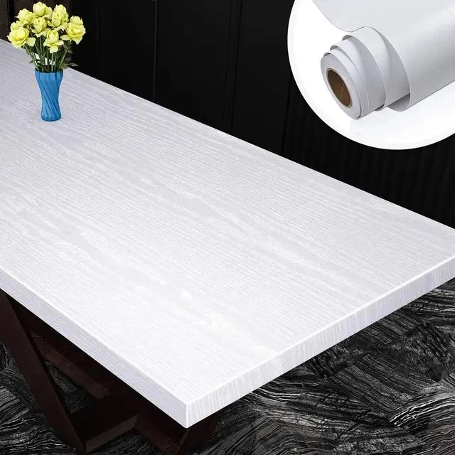 Black Wood Grain Wallpaper Peel And Stick Contact Paper Removable Vinyl Self Adhesive Wallpaper Decorative For Countertops
