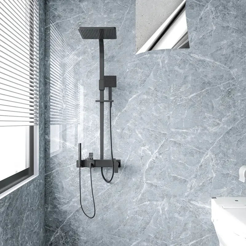 80CM Marble Self Adhesive Waterproof Wallpaper for Bathroom Wall Deocr Kitchen Oil Proof Mould-Proof Wall Stickers Home Decor