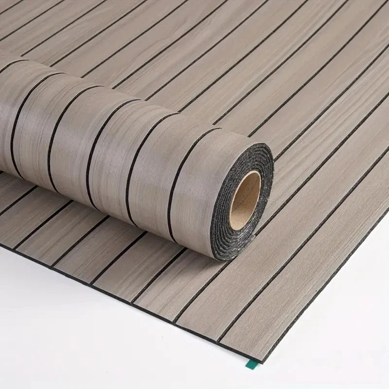 Extra thick 3D retro wood grain self-adhesive wallpaper - perfect for DIY ceiling and wall projects, SXP resin, removable and wa