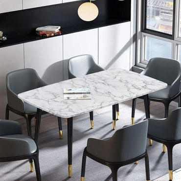 Heat/Waterproof Vinyl Wallpaper - Self-Adhesive Removable Film for Kitchen, Bathroom, Desk & Furniture