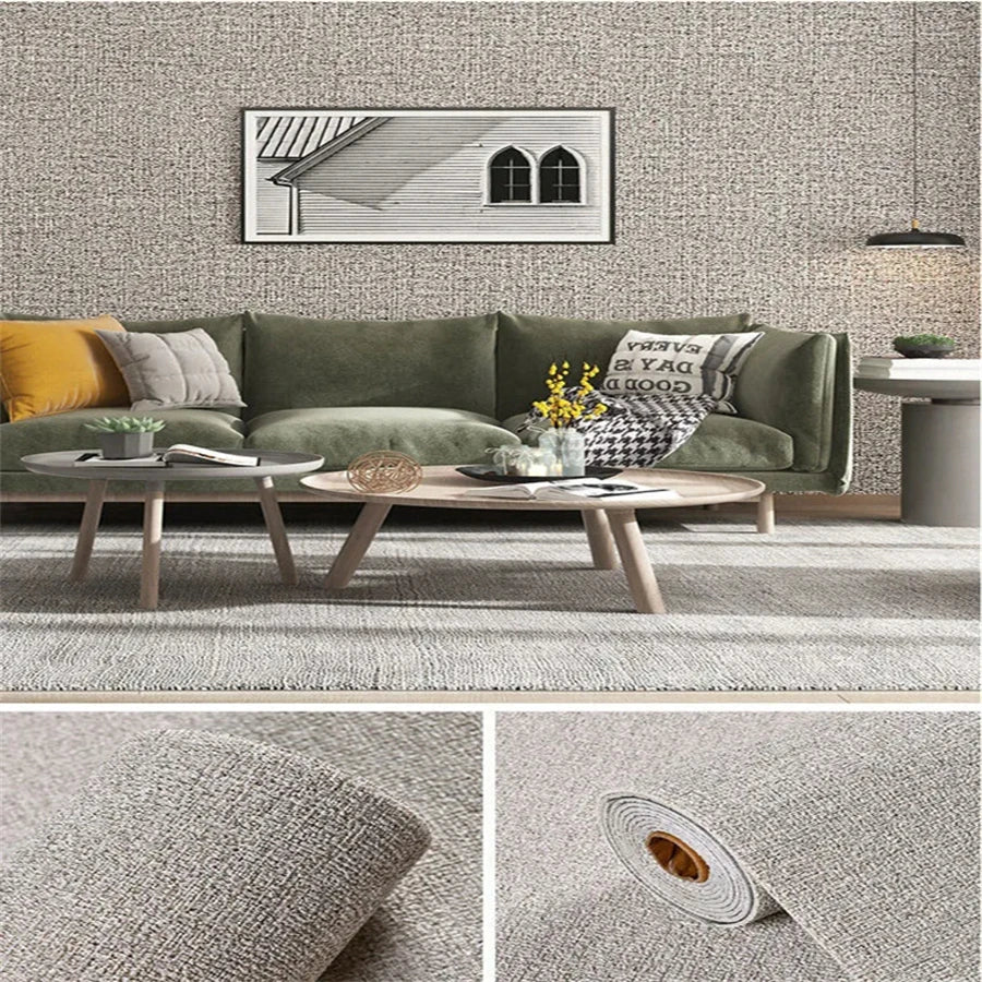 50cmX2.8M/10M 3D Self-Adhesive Insulation Wallpaper Waterproof Moisture-Proof Soundproof Panel Ceiling TV Background Decoration