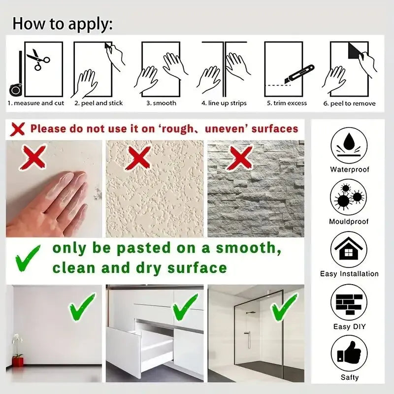 Decorative waterproof and moisture-proof self-adhesive wallpaper retro style home decor bedroom living room background wall