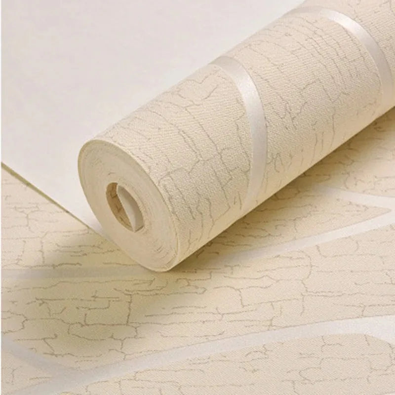 European Non-woven Fabric Room Background Modern Wallpaper Removable Furniture Decoration Self-adhesive Contact Paper Bedroom