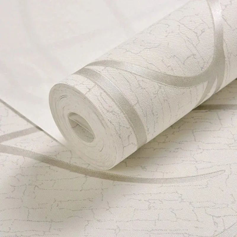 European Non-woven Fabric Room Background Modern Wallpaper Removable Furniture Decoration Self-adhesive Contact Paper Bedroom