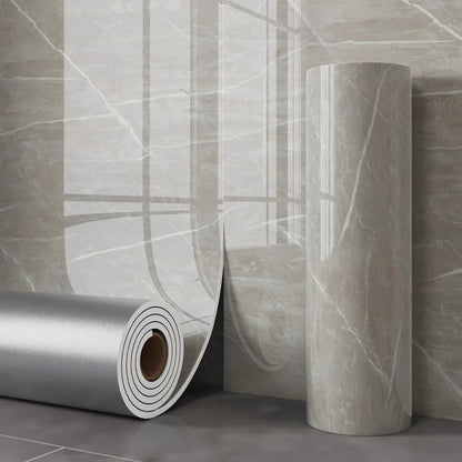 Thick Foam Marble  Peel and Stick Wallpapers Waterproof Wall Stickers Imitation Tile Self Adhesive Wall Paper Bedroom Decoration