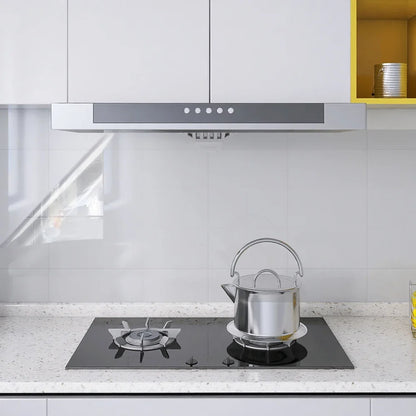 45cm transparent waterproof and oil-proof static wallpaper kitchen stove anti-fouling sticker high temperature resistant