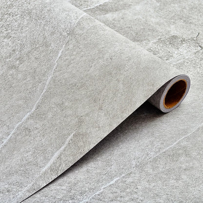 Cement Gray Stickers Self-adhesive Waterproof Retro Old Mottled Pattern Wall Stickers Dark Gray Wallpaper Industrial Style Room