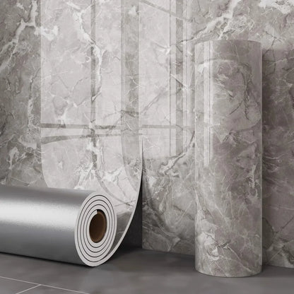 Thick Foam Marble  Peel and Stick Wallpapers Waterproof Wall Stickers Imitation Tile Self Adhesive Wall Paper Bedroom Decoration