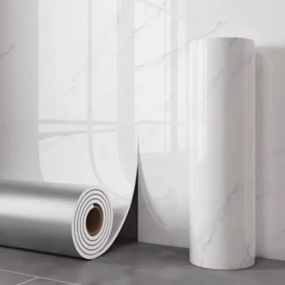 Waterproof and antifouling wall sticker self-adhesive wallpaper 1 roll thick foam marble wallpaper for bedroom and living room