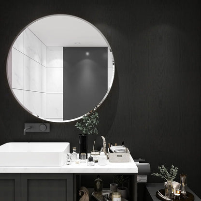 Black Wood Grain Wallpaper Peel And Stick Contact Paper Removable Vinyl Self Adhesive Wallpaper Decorative For Countertops