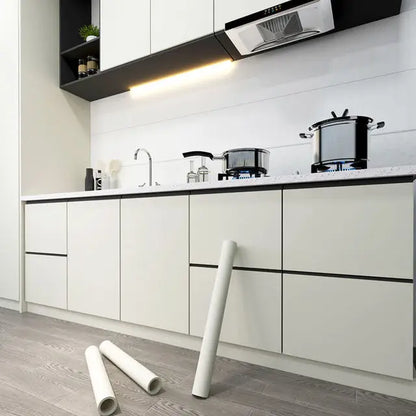 Kitchen Cabinet Self-adhesive Wallpaper Waterproof Oil-proof Thickened Desktop Door Furniture Wall Stickers Formaldehyde-free